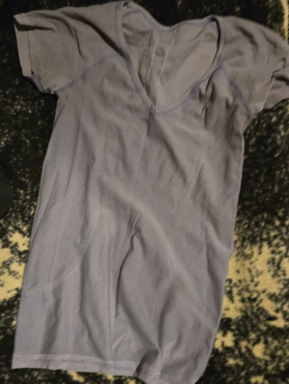 Used Lululemon Simple Short Sleeve Scoop Neck Top in Lavender